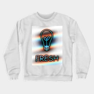 Fresh Idea Light Bulb Crewneck Sweatshirt